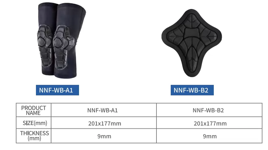 NNF-WB 시리즈 웨어러블 보호 장비의 특징